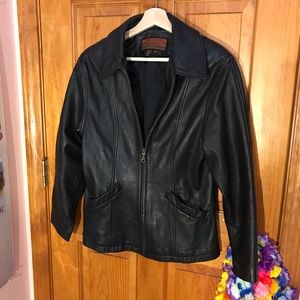 Cayenne leather Jacket